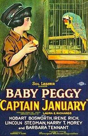 Captain January (1924) - poster