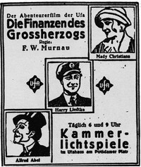 Die Finanzen des Großherzogs (1924) - poster