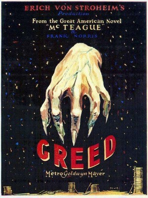 Greed (1924) - poster
