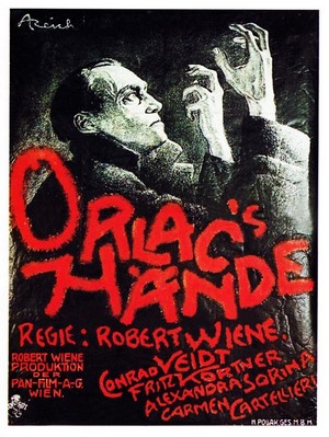 Orlacs Hände (1924) - poster