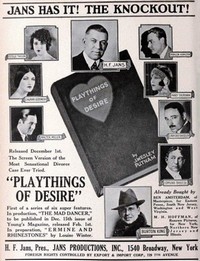 Playthings of Desire (1924) - poster