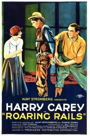 Roaring Rails (1924) - poster