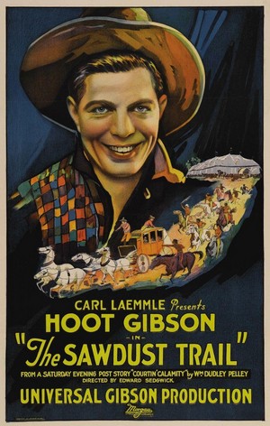 Sawdust Trail (1924) - poster