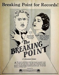 The Breaking Point (1924) - poster