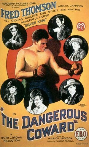 The Dangerous Coward (1924) - poster