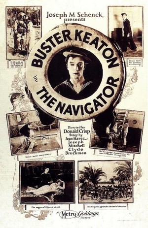 The Navigator (1924) - poster