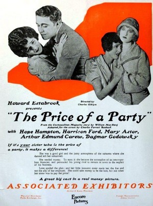 The Price of a Party (1924) - poster