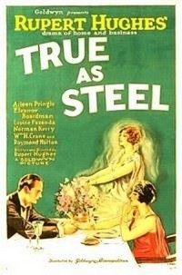 True As Steel (1924) - poster