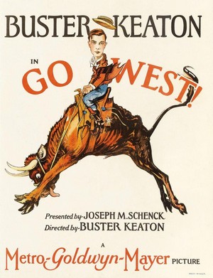 Go West (1925) - poster