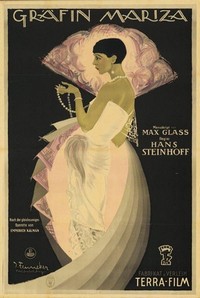 Gräfin Mariza (1925) - poster