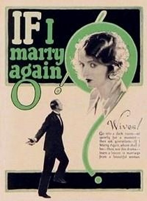 If I Marry Again (1925) - poster