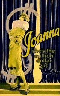 Joanna (1925) - poster