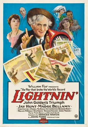 Lightnin' (1925) - poster