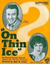 On Thin Ice (1925) - poster