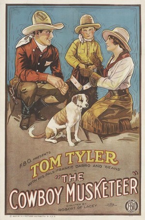 The Cowboy Musketeer (1925) - poster