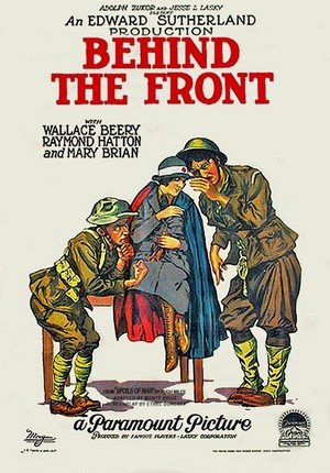 Behind the Front (1926) - poster