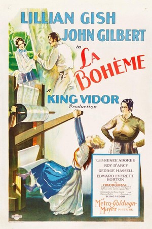 La Boheme (1926) - poster