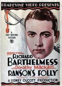 Ranson's Folly (1926) - poster