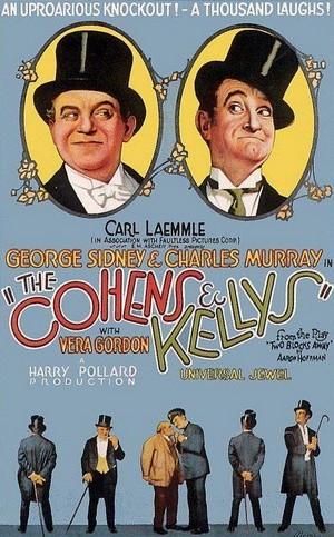 The Cohens and Kellys (1926) - poster
