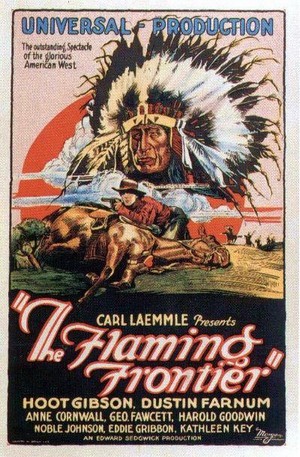 The Flaming Frontier (1926) - poster
