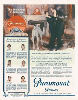 The Grand Duchess and the Waiter (1926) - poster