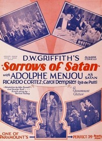 The Sorrows of Satan (1926) - poster