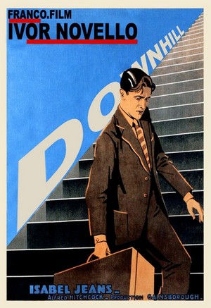 Downhill (1927) - poster