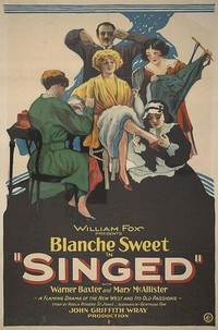 Singed (1927) - poster