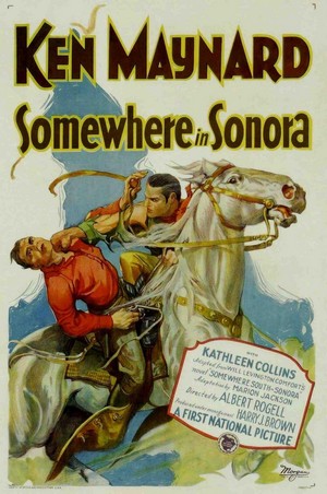 Somewhere in Sonora (1927) - poster