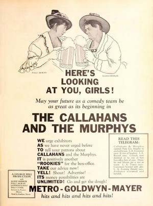 The Callahans and the Murphys (1927) - poster