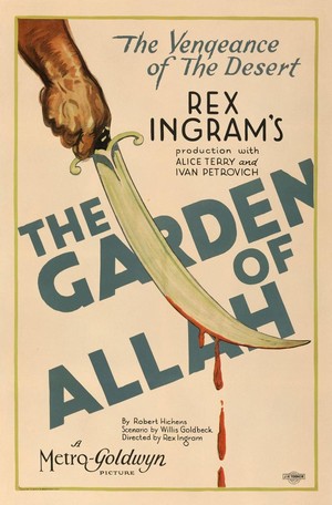 The Garden of Allah (1927) - poster