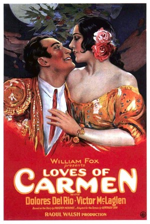 The Loves of Carmen (1927) - poster