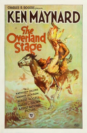The Overland Stage (1927) - poster