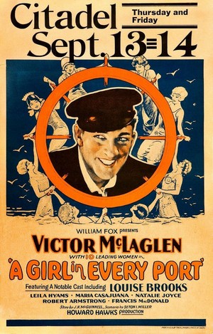 A Girl in Every Port (1928) - poster