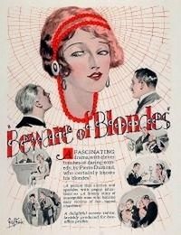 Beware of Blondes (1928) - poster