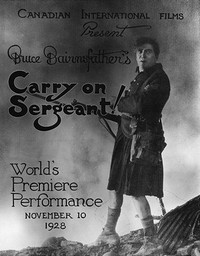 Carry On, Sergeant! (1928) - poster