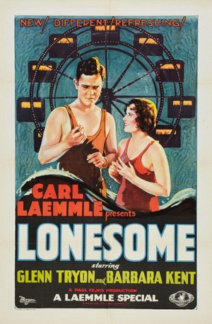 Lonesome (1928) - poster