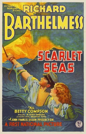 Scarlet Seas (1928) - poster