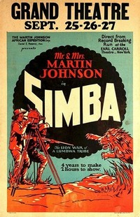 Simba: The King of the Beasts (1928) - poster