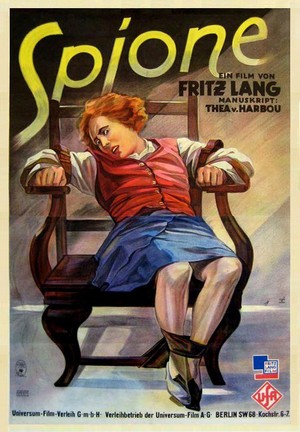 Spione (1928) - poster