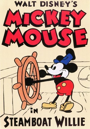Steamboat Willie (1928) - poster