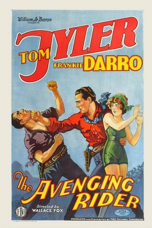 The Avenging Rider (1928) - poster