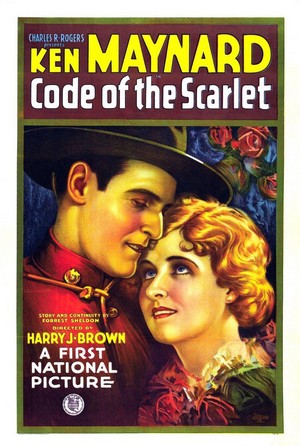The Code of the Scarlet (1928) - poster
