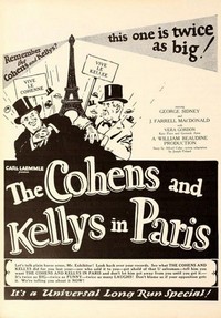 The Cohens and the Kellys in Paris (1928) - poster