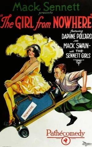 The Girl from Nowhere (1928) - poster