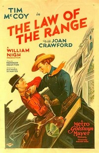 The Law of the Range (1928) - poster