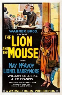 The Lion and the Mouse (1928) - poster