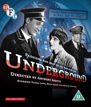 Underground (1928) - poster