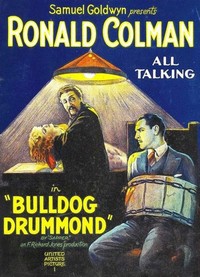 Bulldog Drummond (1929) - poster