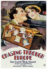 Chasing through Europe (1929) - poster